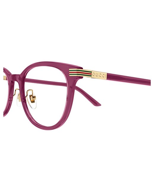 Gucci Black Gg1905Oj 003 Optical Frames Acetate Transparent Round