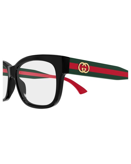 Gucci Black Gg0278On 001 Optical Frames Acetate Transparent Cat Eye
