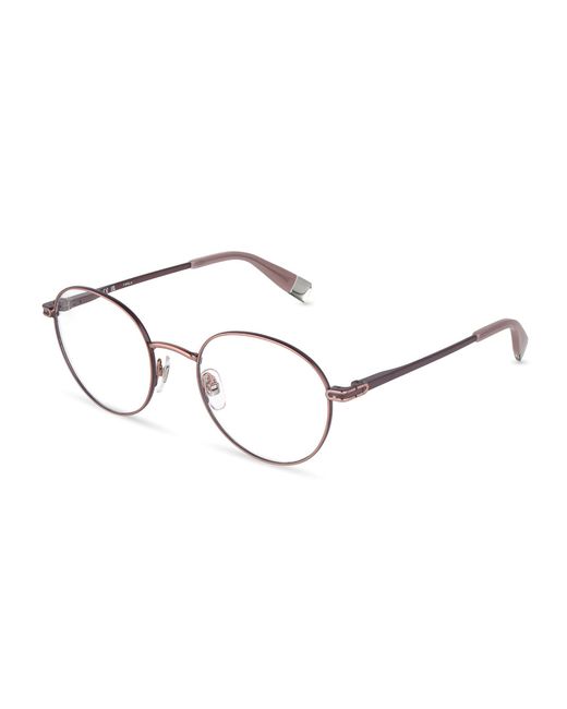 Furla Black Vfua99 496 Optical Frames Metal Pantos