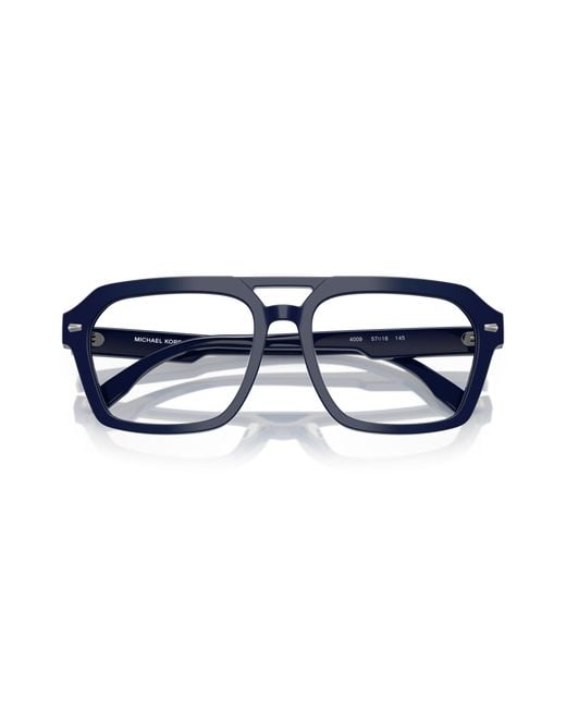 Michael Kors Black Mk4126 Seaview 4009 Optical Frames Acetate Transparent Pilot Normal for men