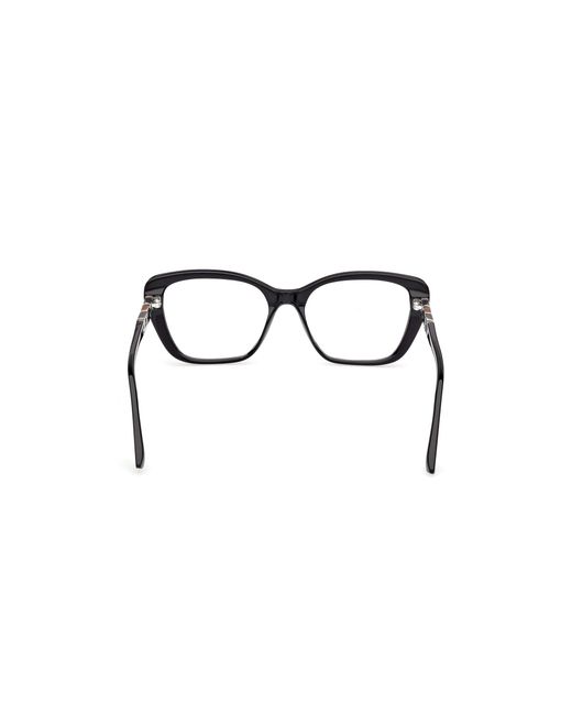 Guess Black Gu50358 001 Optical Frames Acetate Squared Normal