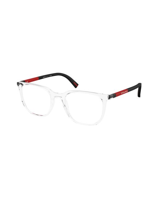 Prada Linea Rossa Black Ps 04Rv 2Az1O1 Optical Frames Injected Pillow Normal for men
