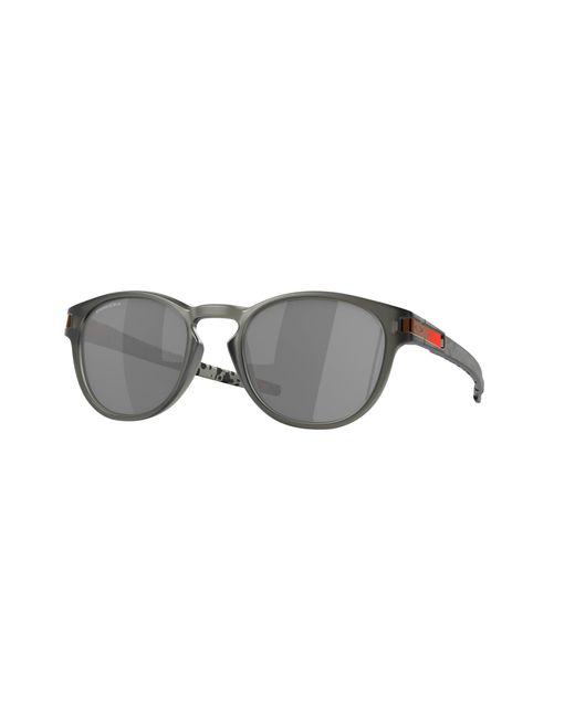Oakley Black Oo9265 Latch 926566 Sunglasses Plastic Round Mirrored Prizm for men