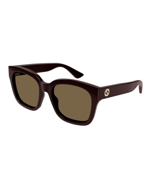 Gucci Black Gg1338S 005 Sunglasses Plastic Squared