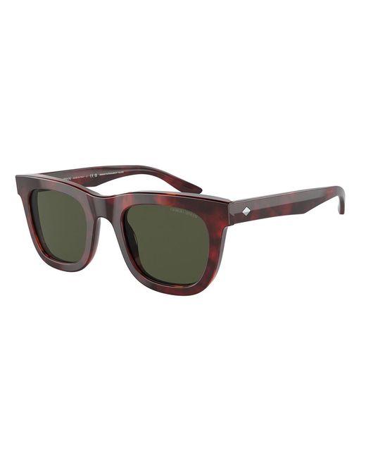 Giorgio Armani Black Ar8171 596231 Sunglasses Acetate Squared Normal for men