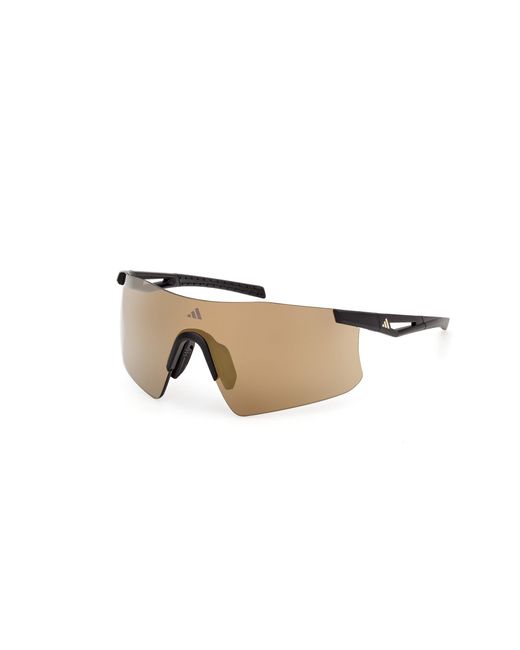 Adidas Originals Black Sp0122 Kaphiros 02G Sunglasses Injected Mask Normal for men