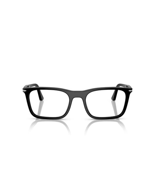 Persol Black Po3358V 95 Optical Frames Acetate Squared Normal