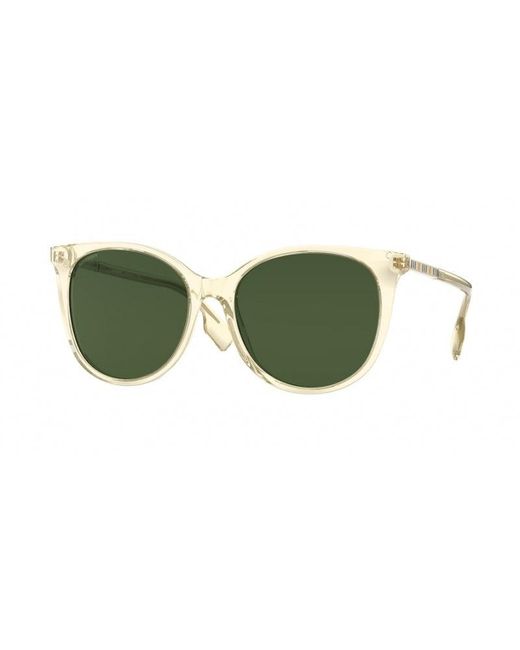 Burberry Green Be4333 385271 Sunglasses Plastic Cat Eye