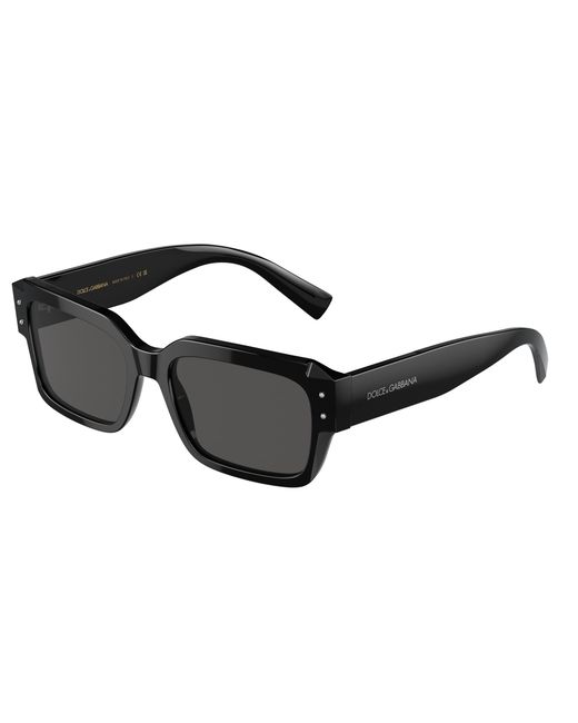 Dolce & Gabbana Black Dg4460 501/87 Sunglasses Acetate Squared Normal for men