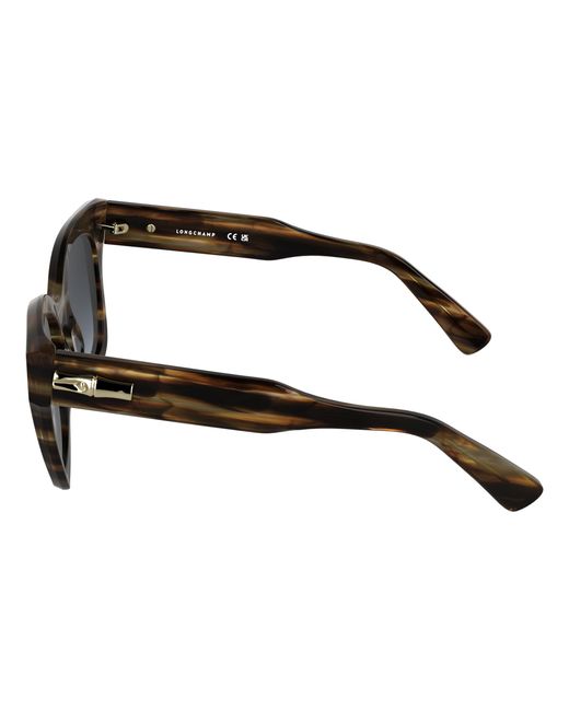 Longchamp Black Lo791S 211 Sunglasses Acetate Squared Normal Shaded