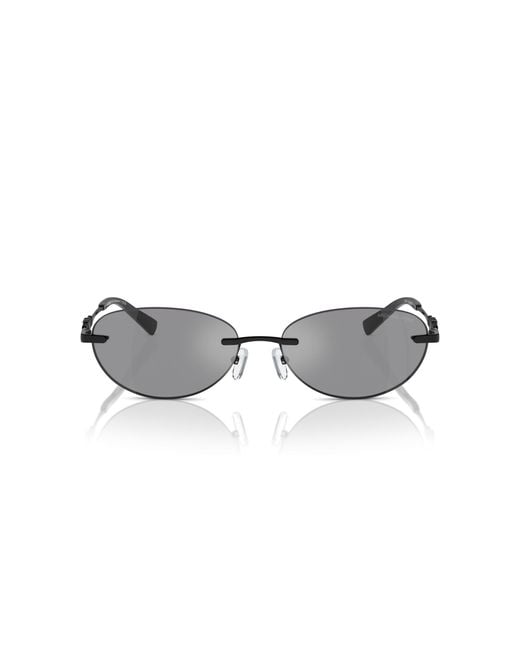 Michael Kors Black Mk1151 Manchester 1005/1 Sunglasses Metal Round Normal Mirror