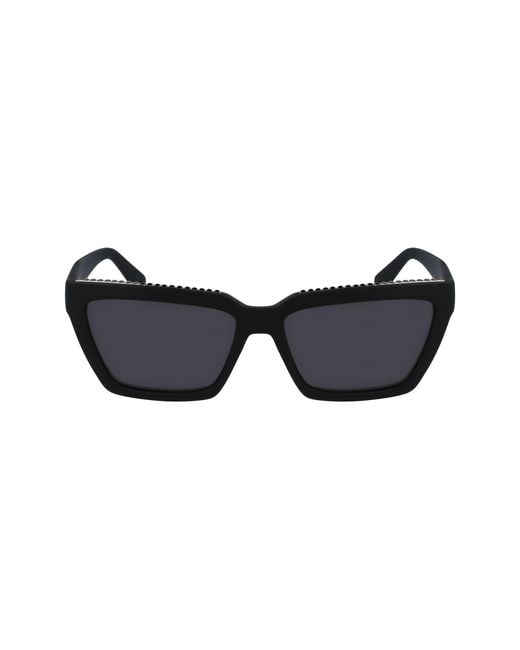Liu Jo Black Lj793Sr 002 Sunglasses Bio-Inject Squared Normal