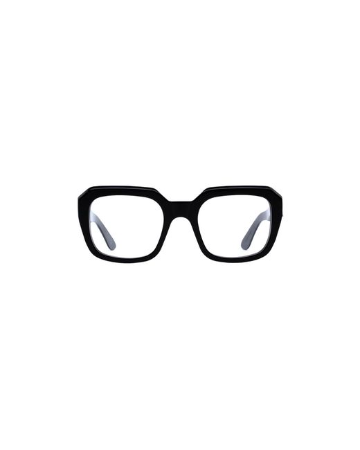 Retrosuperfuture Black Tnd Numero 125 Optical Frames Acetate Squared