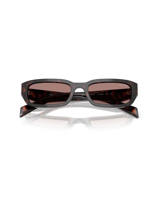 Prada Black Pr B06S 17N60B Sunglasses Acetate Squared Normal