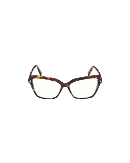 Tom Ford Black Ft5948-B 052 Optical Frames Acetate Cat Eye Normal