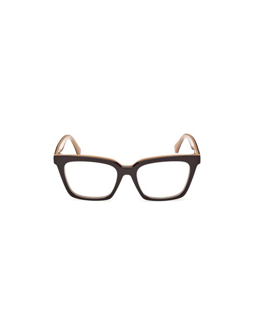 Max Mara Black Mm5213 050 Optical Frames Acetate Cat Eye Normal