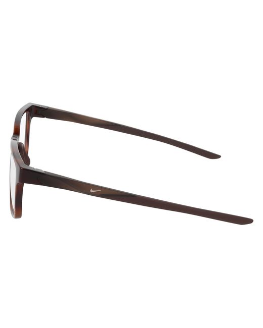 Nike Black 7409 239 Optical Frames Bio-Injected Squared Normal