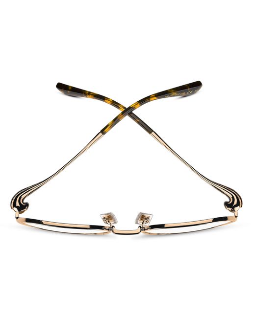 Etro Black 0140 000 Optical Frames Metal Squared Normal