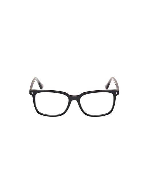 Web Black We5401 001 Optical Frames Acetate Squared Normal for men