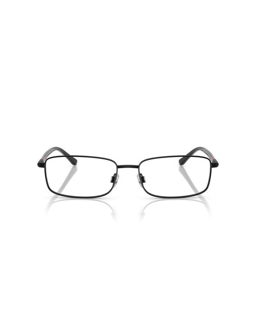 Polo Ralph Lauren Black Ph1235 9325 Optical Frames Metal Squared Normal for men