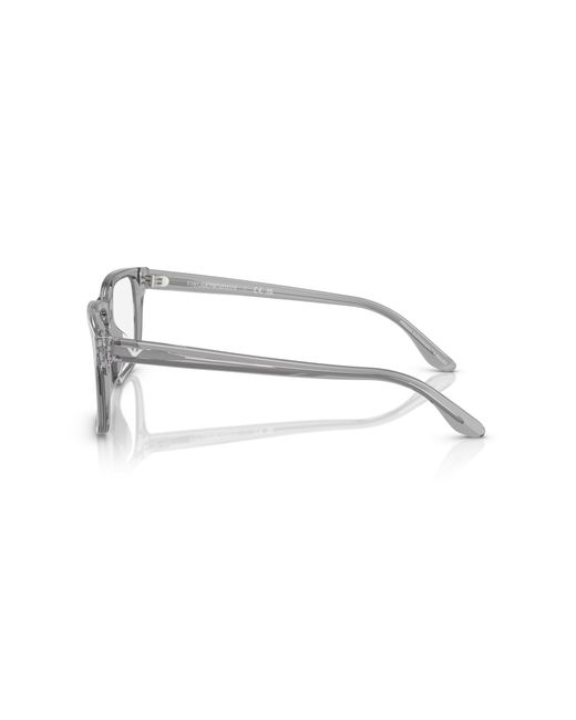 Emporio Armani Black Ea3250U 6202 Optical Frames Acetate Squared Normal for men