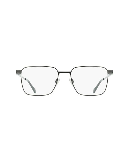 Ferragamo Black Sf2601 001 Optical Frames Titanium Squared Normal for men