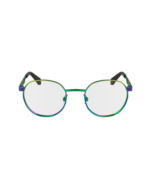 Calvin Klein Black Ckj24205 971 Optical Frames Metal Round Normal