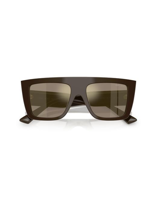 Jimmy Choo Black Jc5026U 50605A Sunglasses Acetate Squared Mirrored
