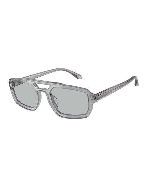 Emporio Armani Black Ea4240U 620287 Sunglasses Acetate Geometric Normal for men