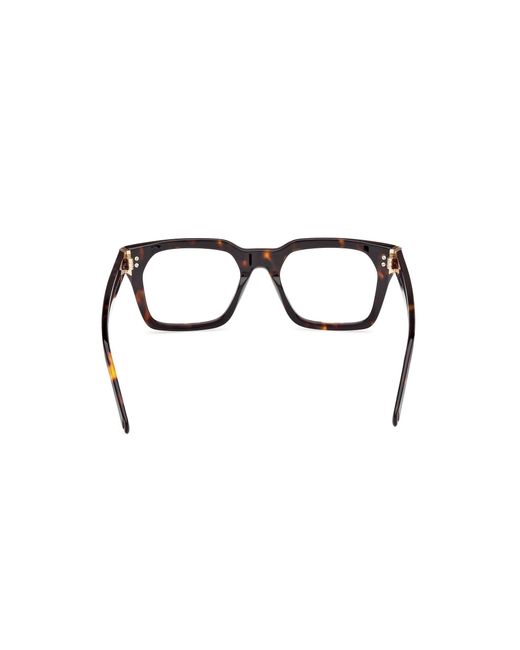 Guess Black Gu50188 052 Optical Frames Acetate Squared Normal for men