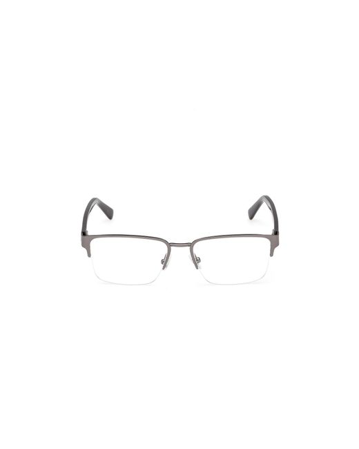 Guess Black Gu50326 009 Optical Frames Metal Squared Normal for men