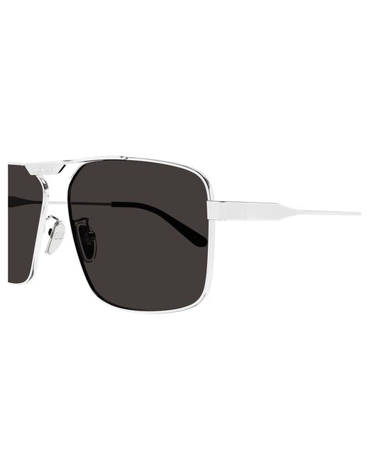 Balenciaga Black Bb0418Sk 002 Sunglasses Acetate Pilot for men