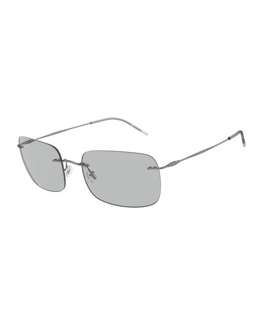 Giorgio Armani Black Ar1512M 300387 Sunglasses Metal Pillow Normal for men
