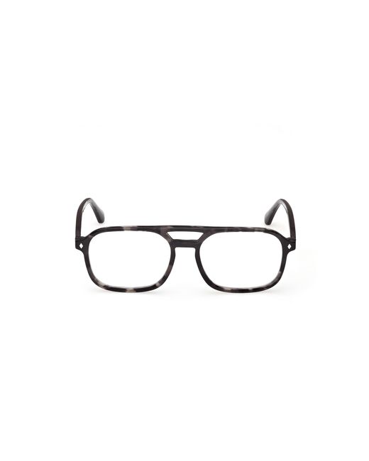 Web Black We5473 056 Optical Frames Acetate Squared Normal for men