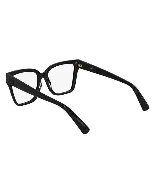 Longchamp Black Lo2754 001 Optical Frames Acetate Squared Normal