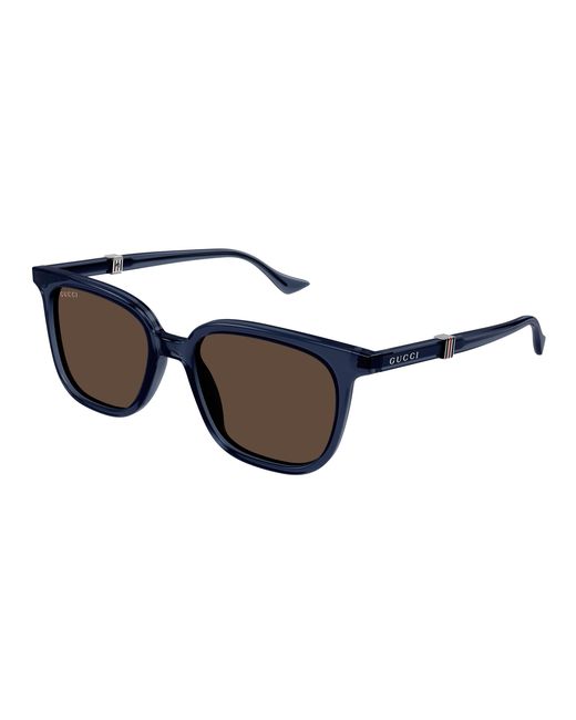 Gucci Black Gg1493S 004 Sunglasses Acetate Squared for men