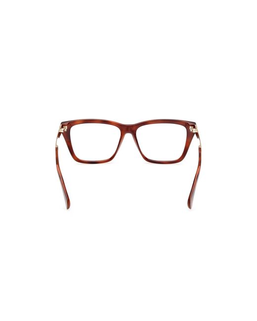 MAX&Co. Black Mo5178 053 Optical Frames Injected Squared Normal