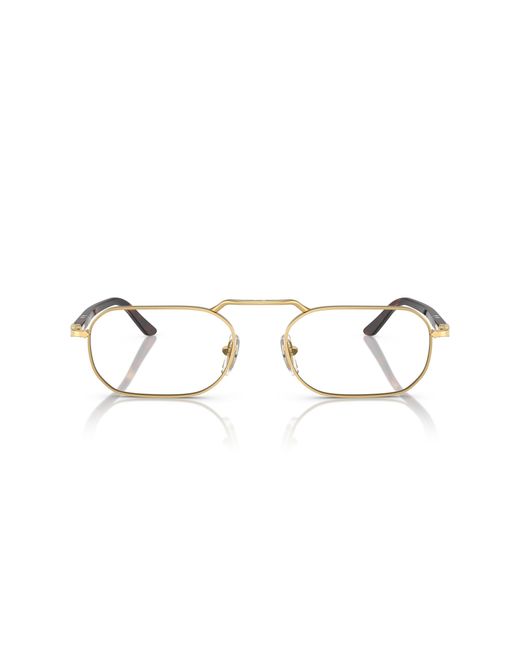 Persol Black Po1020V 515 Optical Frames Metal Squared Normal