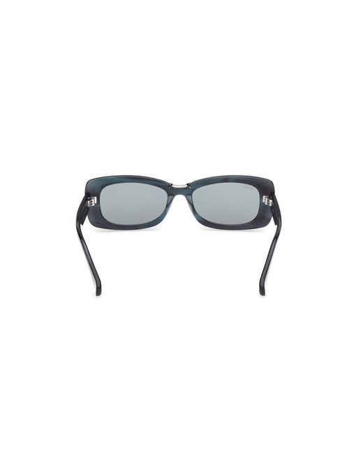 Max Mara Black Mm0197 64N Sunglasses Acetate Squared Normal