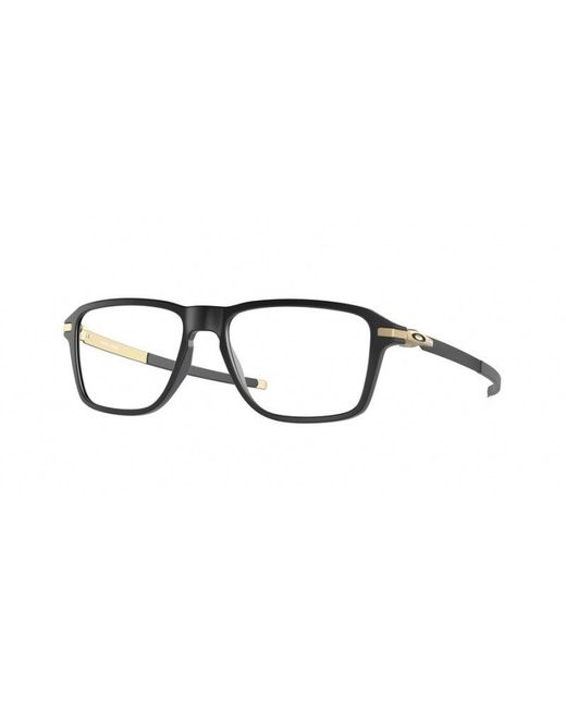 Oakley Black Ox8166 816605 Optical Frames Plastic Squared for men
