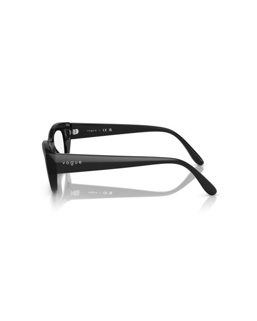Vogue Eyewear Black Vo5615 W44 Optical Frames Nylon Cat Eye Normal