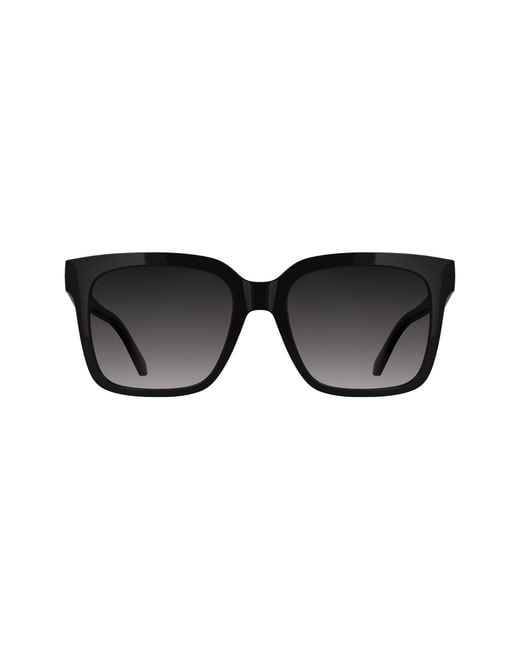 Calvin Klein Black Ckj25624S 001 Sunglasses Bio-Injected Smoke Squared Normal