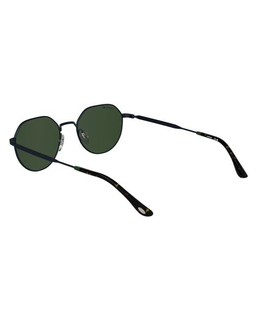 Lacoste Black L268S 410 Sunglasses Metal Squared Normal