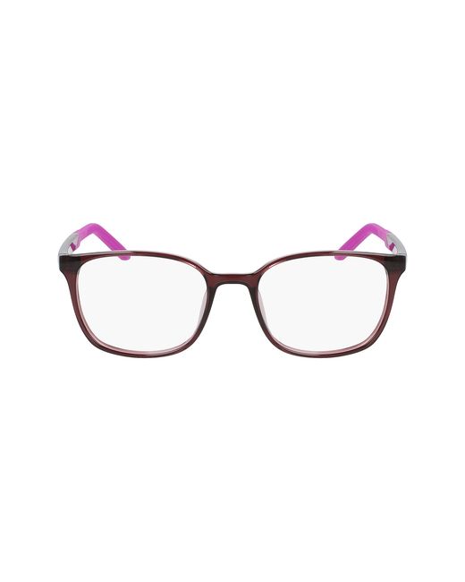 Nike Black 7270 604 Optical Frames Plastic Squared Normal