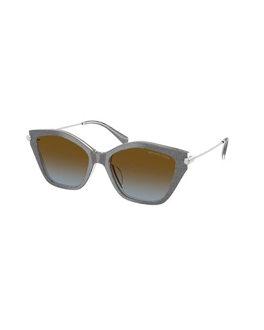 Michael Kors Black Mk2246U Catskills 400913 Sunglasses Acetate Geometric Normal Shaded