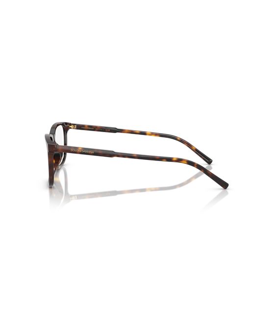 Dolce & Gabbana Black Dg3427 502 Optical Frames Acetate Squared Normal for men