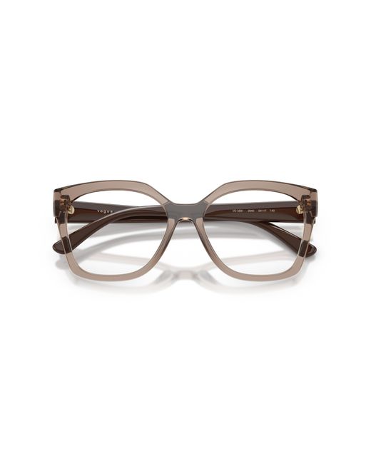 Vogue Eyewear Black Vo5691 2940 Optical Frames Nylon Transparent Squared Normal