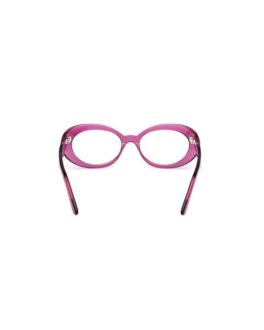 Emilio Pucci Black Ep5262 081 Optical Frames Acetate Round Normal