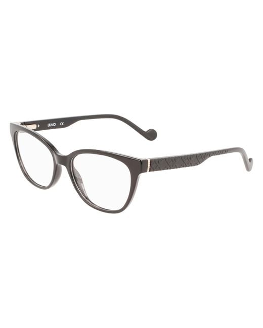 Liu Jo Black Lj2758 001 Optical Frames Bio-Inject Cat Eye Normal Photochromatic