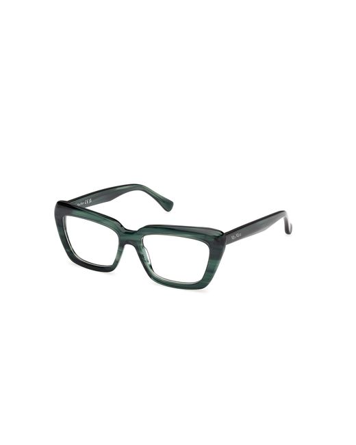 Max Mara Black Mm5210 098 Optical Frames Acetate Cat Eye Normal